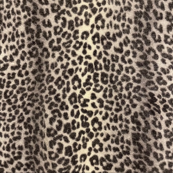 Talbots Cashmere Leopard Audrey Sweater - Picture 8 of 10